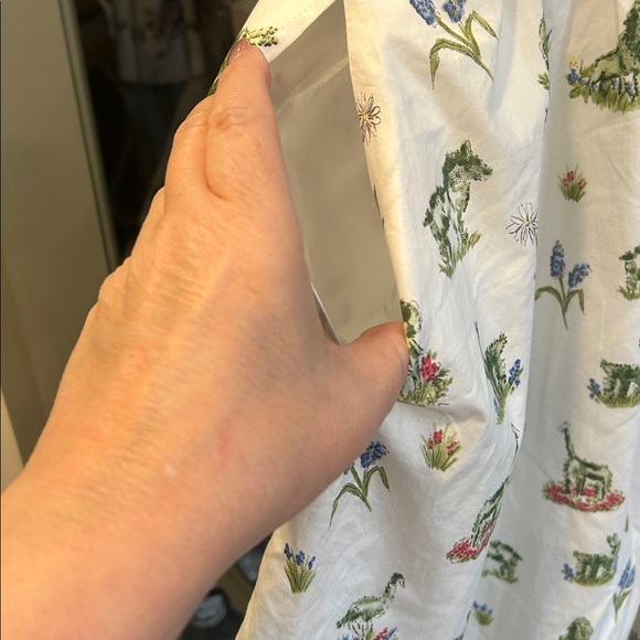 Sarah Patrick Kiel James Patrick Topiary Gardens spring Easter dress size 6 - Picture 6 of 7